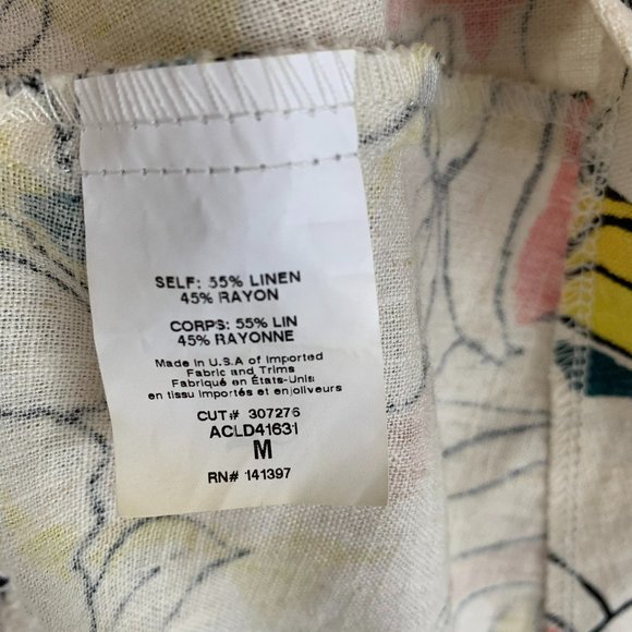 ASTR The Label Linen Floral Dress - Picture 9 of 10